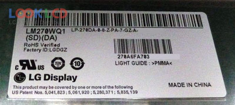 LM270WQ1-SDDA